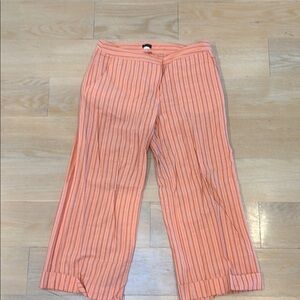 Searle Striped Peach Pants